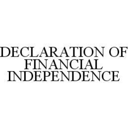 DECLARATION OF FINANCIAL INDEPENDENCE trademark