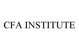 CFA INSTITUTE trademark