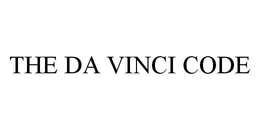 THE DA VINCI CODE trademark