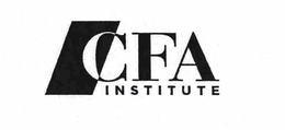 CFA INSTITUTE trademark