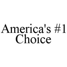 AMERICA'S #1 CHOICE trademark