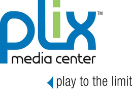 PLIX MEDIA CENTER PLAY TO THE LIMIT trademark