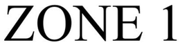 ZONE 1 trademark