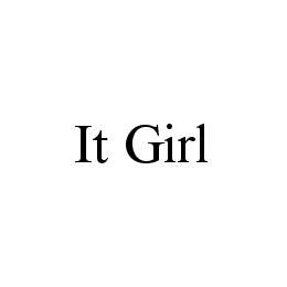 IT GIRL trademark