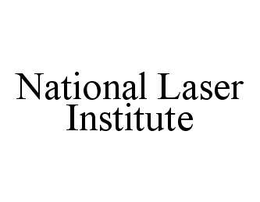 NATIONAL LASER INSTITUTE trademark