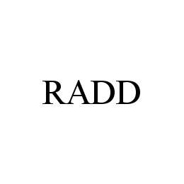RADD trademark