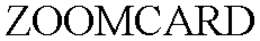 ZOOMCARD trademark
