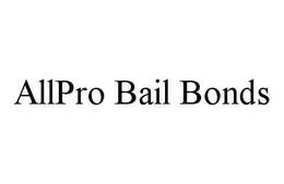 ALLPRO BAIL BONDS trademark