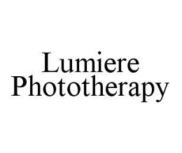 LUMIERE PHOTOTHERAPY trademark