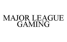 MAJOR LEAGUE GAMING trademark