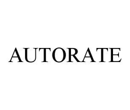 AUTORATE trademark