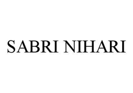 SABRI NIHARI trademark