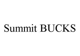 SUMMIT BUCKS trademark