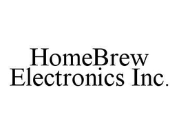 HOMEBREW ELECTRONICS INC. trademark