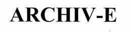 ARCHIV-E trademark