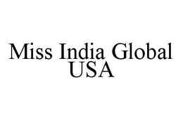 MISS INDIA GLOBAL USA trademark