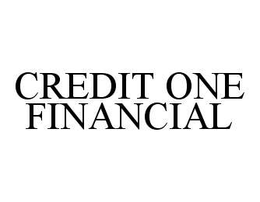 CREDIT ONE FINANCIAL trademark