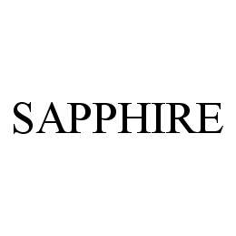 SAPPHIRE trademark