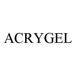 ACRYGEL trademark