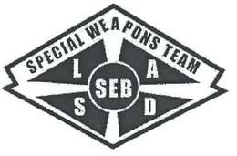 SPECIAL WEAPONS TEAM LASD SEB trademark
