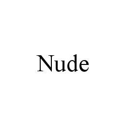 NUDE trademark
