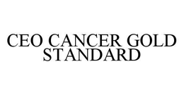 CEO CANCER GOLD STANDARD trademark