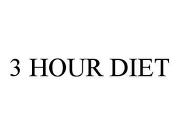 3 HOUR DIET trademark