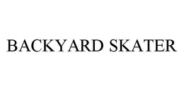 BACKYARD SKATER trademark
