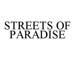 STREETS OF PARADISE trademark