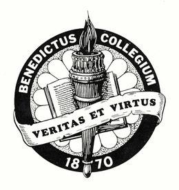 BENEDICTUS COLLEGIUM VERITAS ET VIRTUS 1870 trademark