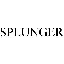 SPLUNGER trademark