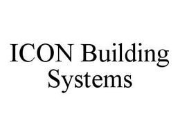 ICON BUILDING SYSTEMS trademark