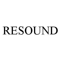 RESOUND trademark