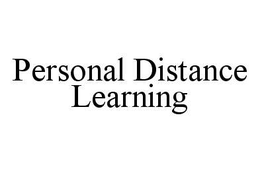PERSONAL DISTANCE LEARNING trademark