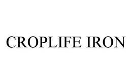CROPLIFE IRON trademark