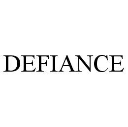 DEFIANCE trademark