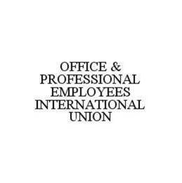 OFFICE & PROFESSIONAL EMPLOYEES INTERNATIONAL UNION trademark