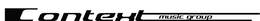 CONTEXT MUSIC GROUP trademark