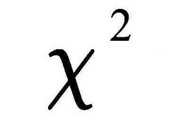 THE GREEK LETTER CHI AND THE SUPERSCRIPTED "2" DESIGNATING "SQUARED". trademark