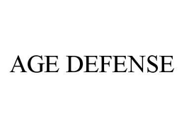 AGE DEFENSE trademark
