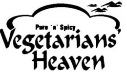 VEGETARIANS' HEAVEN trademark