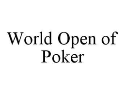 WORLD OPEN OF POKER trademark