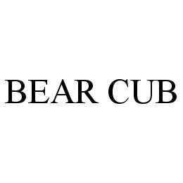 BEAR CUB trademark