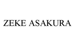 ZEKE ASAKURA trademark