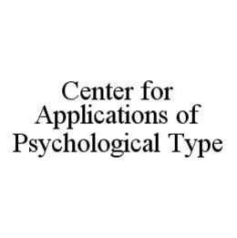 CENTER FOR APPLICATIONS OF PSYCHOLOGICAL TYPE trademark