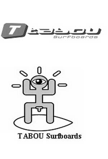 T TABOU SURFBOARDS trademark