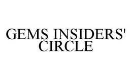 GEMS INSIDERS' CIRCLE trademark