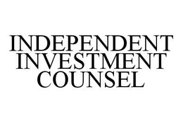 INDEPENDENT INVESTMENT COUNSEL trademark