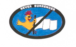NEVER SURRENDER trademark