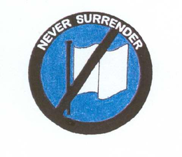 NEVER SURRENDER trademark